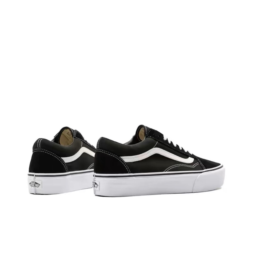 Vans Old Skool Platform Women's Black White VN0A3B3UY28 - Picture 5 of 8